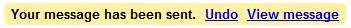 Undo and Recall Sent Message