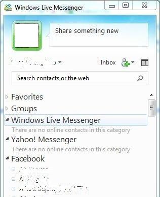 All Contacts Offline in MSN Messenger