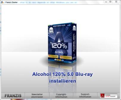 Install Alcohol 120%