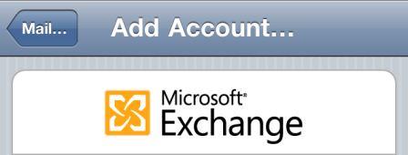 Set Up Exchange Account in iPhone, iPad or iTouch