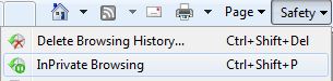 IE InPrivate Browsing