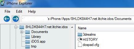 Install EXE into iDOS on iPhone, iPad and iPod touch