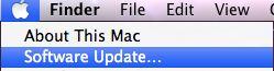 Mac OS X Software Update