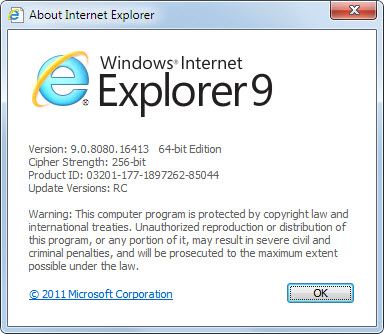 IE9 RC