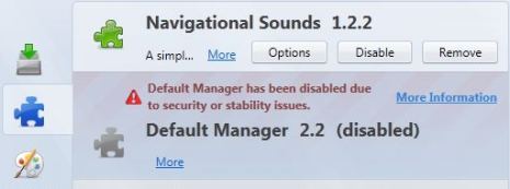 Default Manager Firefox Extension