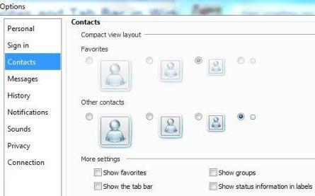 Remove and Hide Favorites, Groups and Tab Bar from Windows Live Messenger