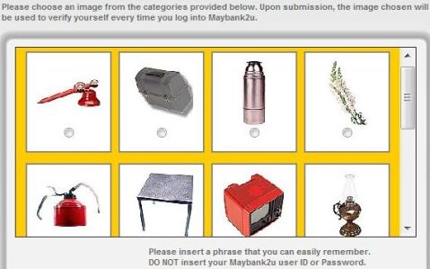 Maybank verification image