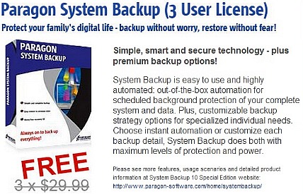 paragon backup free paragon backup free