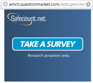 Safecount.net via Questionmarket