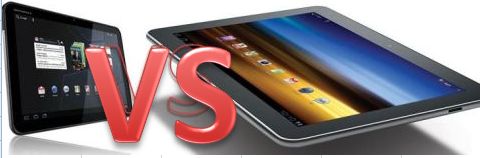 Motorola Xoom vs Samsung Galaxy Tab 10.1
