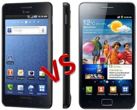 Samsung Infuse 4G vs Samsung Galaxy S2 Battle