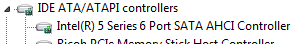 AHCI Driver in Windows