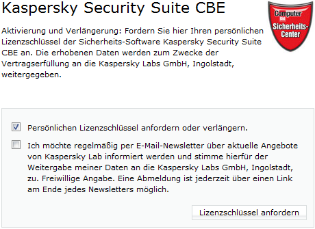 Free Kaspersky Security Suite CBE 11 Personal License Key