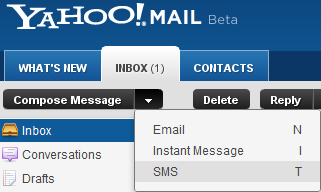Yahoo! Free SMS