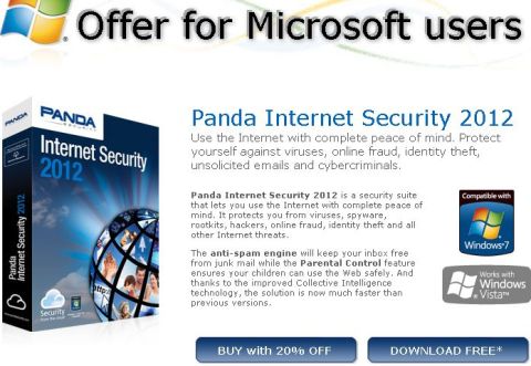 Ensure user. Panda Security.