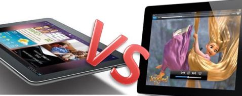 Samsung Galaxy Tab 10.1 vs iPad 2