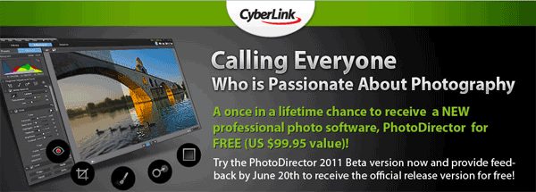 CyberLink PhotoDirector 2011 Beta