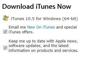 iTunes 10.5