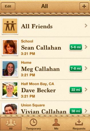 Find My Friends