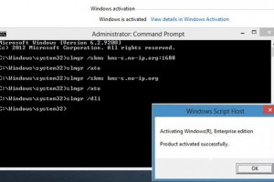 Windows 8 Activation Cracked with KMS Host