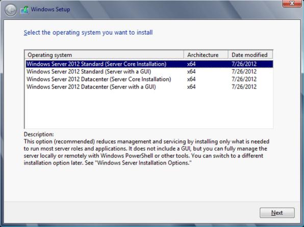 Windows Server 2012