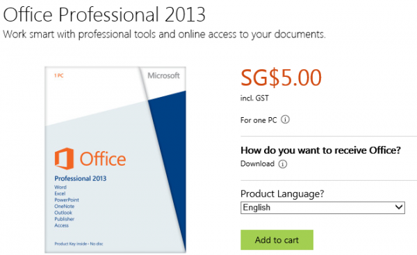 Purchase Office Professional 2013