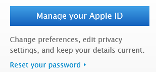 Manage Apple ID