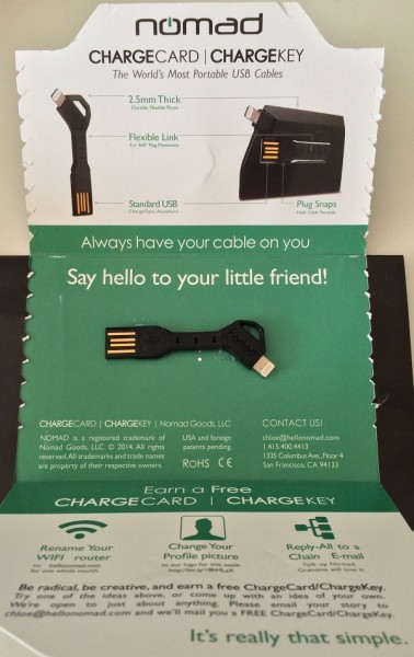 ChargeKey Packaging