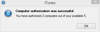 Authorize This Computer in iTunes