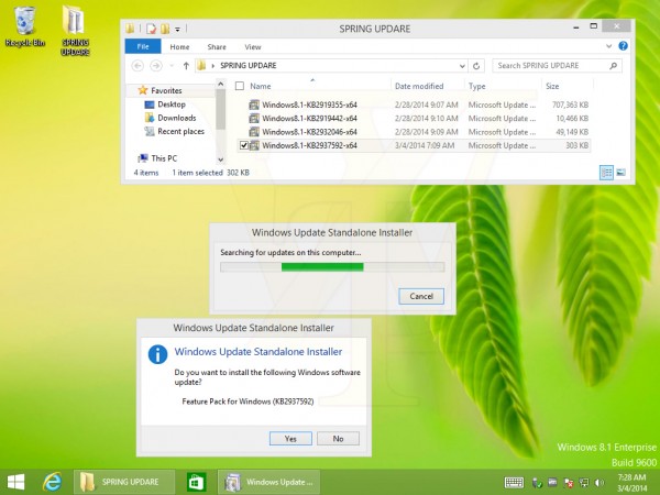 Windows 8.1 Spring 2014 Update