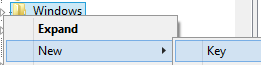 Create New Registry Key