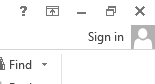 Sign In to Office 2013