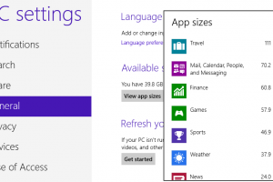 How to Check App Storage Space Usage Size in Windows 8 & Windows 8.1