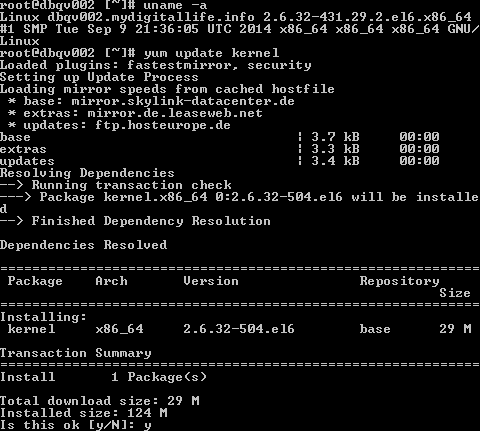 Update Linux Kernel